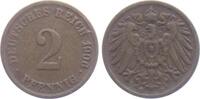Kaiserreich 2 Pfennig 2 Pfennig - großer Adler -