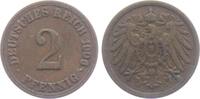 Kaiserreich 2 Pfennig 2 Pfennig - großer Adler -
