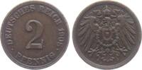 Kaiserreich 2 Pfennig 2 Pfennig - großer Adler -