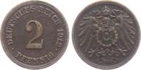 Kaiserreich 2 Pfennig 2 Pfennig - großer Adler -