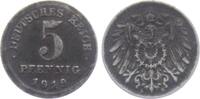 Ersatzmünzen des 1. Weltkrieges 5 Pfennig 5 Pfennig - großer Adler -