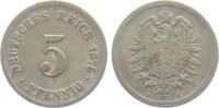 Kaiserreich 5 Pfennig 5 Pfennig - kleiner Adler -