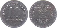 Ersatzmünzen des 1. Weltkrieges 10 Pfennig 10 Pfennig - mit Perlkreis -