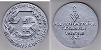 Ungarn Gussmedaille Kongress der Politischen- Wirtschaftlichen und Sozialen Führer -