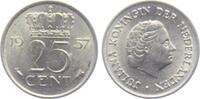 Niederlande 25 Cent Königin Juliana der Niederlande (1948 - 1980) -