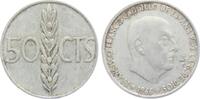 Spanien 50 Centimos 50 Centimos - Ähre - Francisco Franco (1966 - 1970) -