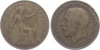 Großbritannien 1 Penny George V. (1910 - 1936) -