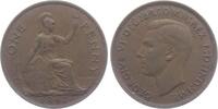 Großbritannien 1 Penny 1947 George VI. (1936-1952) vz