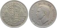 Großbritannien 1/2 Crown George VI. (1936-1952) -
