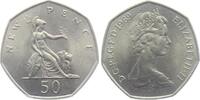 Großbritannien 50 Pence 1969 Elisabeth II. (1952-2022) vz