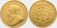 Südafrika 1 Pound 1 Pound Goldmünze - Krügerrand Foto