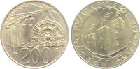 San Marino 200 Lire Kompassrose - Kolumbus beim Anpeilen des Polarsterns -