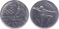 San Marino 100 Lire Olympische Spiele 1980 in Moskau - Bogenschütze -