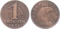 Österreich 1 Groschen 1. Republik Österreich (1918-1938) -