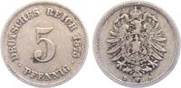 Kaiserreich 5 Pfennig 5 Pfennig - kleiner Adler -