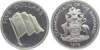 Bahamas 5 Dollars Nationalflagge -