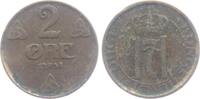 Norwegen 2 Öre Haakon VII. von Norwegen (1905-1957) -