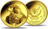 Kongo 10 Francs Wanderfalke - Falke - Vogel - Greifvogel -