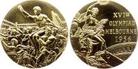 Olympiade Melbourne Medaille Olympische Spiele 1956 in Melbourne Australien -