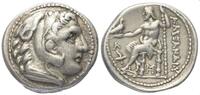 Königreich Makedonien Tetradrachme 315-294 v.Chr. / BC Alexander der Große (336-323 v. Chr/ BC) ss
