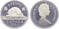 Kanada 5 Cents Biber - Tiere -