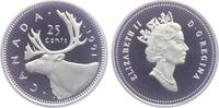 Kanada 25 Cents Elch - Tiere -