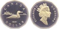 Kanada 1 Dollar Ente - Vogel - Stockente -