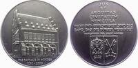 Minden Silbermedaille Rathaus von Minden - Wappen mit Wahlspruch der Stadt -