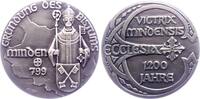 Minden Silbermedaille Gründung des Bistums Minden 799 - Victrix Mindensis Ecclesia 1200 Jahre -