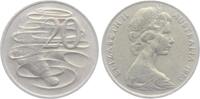 Australien 20 Cents Elisabeth II. (1952-2022) - Schuhschnabel - Vogel -
