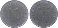 Drittes Reich 10 Reichspfennig 10 Reichspfennig - mit Hakenkreuz -