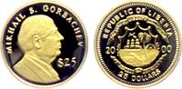Liberia 25 Dollar M. Gorbatschow -