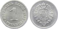 Kaiserreich 1 Pfennig 1 Pfennig - kleiner Adler -