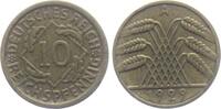 Weimarer Republik 10 Reichspfennig 10 Reichspfennig - mit Ährenbündel -