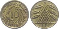 Weimarer Republik 10 Reichspfennig 10 Reichspfennig - mit Ährenbündel -