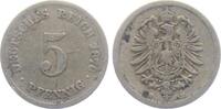 Kaiserreich 5 Pfennig 5 Pfennig - kleiner Adler -