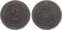 Kaiserreich 2 Pfennig 2 Pfennig - kleiner Adler -