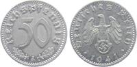 Drittes Reich 50 Reichspfennig 50 Reichspfennig - mit Hakenkreuz -
