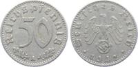 Drittes Reich 50 Reichspfennig 50 Reichspfennig - mit Hakenkreuz -