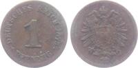 Kaiserreich 1 Pfennig 1 Pfennig - kleiner Adler -