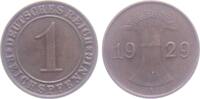 Drittes Reich 1 Reichspfennig 1 Reichspfennig - mit Ährenbündel -