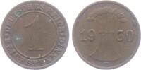 Weimarer Republik 1 Reichspfennig 1 Reichspfennig - mit Ährenbündel -