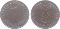 Drittes Reich 1 Reichspfennig 1 Reichspfennig - mit Hakenkreuz -