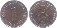 Drittes Reich 1 Reichspfennig 1 Reichspfennig - mit Hakenkreuz -