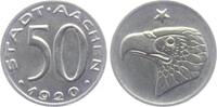 50 Pfennig 1920 Aachen Notgeld der Stadt Aachen - 50 Pfennig - Adler mit Stern unc
