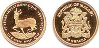 Malawi 20 Kwacha 1/2 G. Goldmünze - 50 Jahre Krügerrand Foto