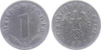 Drittes Reich 1 Reichspfennig 1 Reichspfennig - mit Hakenkreuz -