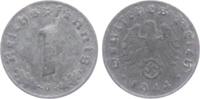 Drittes Reich 1 Reichspfennig 1 Reichspfennig - mit Hakenkreuz -