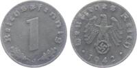 Drittes Reich 1 Reichspfennig 1 Reichspfennig - mit Hakenkreuz -