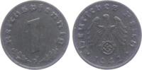 Drittes Reich 1 Reichspfennig 1 Reichspfennig - mit Hakenkreuz -